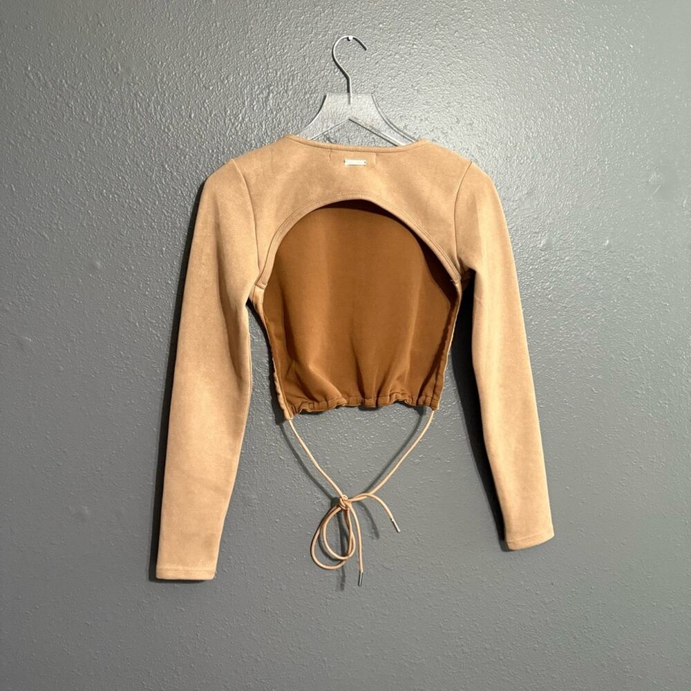Maniere De Vior Backless Long Sleeve Size 10 - Picture 4 of 7